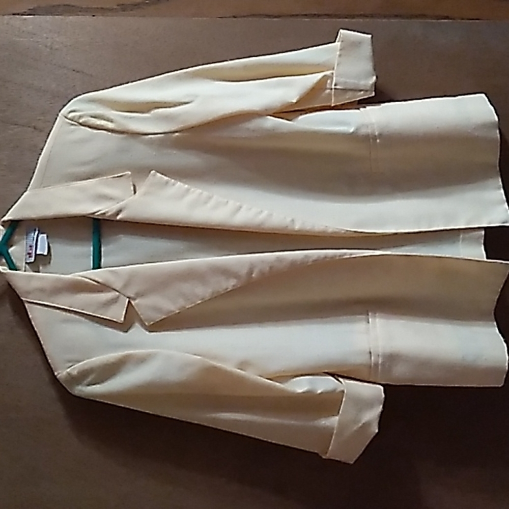 JBJ Sportswear Yellow Vintage Sports Blazer